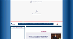 Desktop Screenshot of ambassadesyrie.fr
